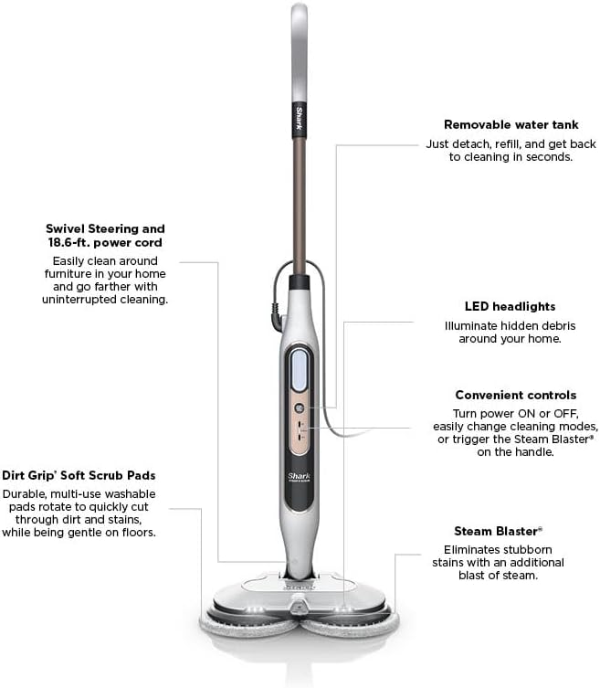 Steam & Scrub Mop